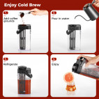 IKAPE Cold Brew Coffee Maker 1100ml