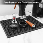 Multi-functional Water Filter Mat, black