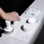 V3 Calibrated tamper, 58.5 mm, white