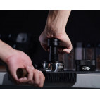 V5 Click Calibrated tamper with 15lb,20lb,30lb, 58.50mm, black, Sound Feedback