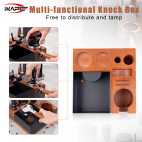 V5 IKAPE knock box, Espresso Coffee Organizer Box