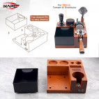 V5 IKAPE knock box, Espresso Coffee Organizer Box