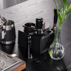 IKAPE ABS 7 in 1 Coffee Tool Organiser