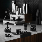 Yu Series Infinite Coffee Distributor, 58.35 mm, black