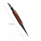 Coffee Art Needle, black-red rosewood