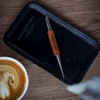 Coffee Art Needle, black-red rosewood